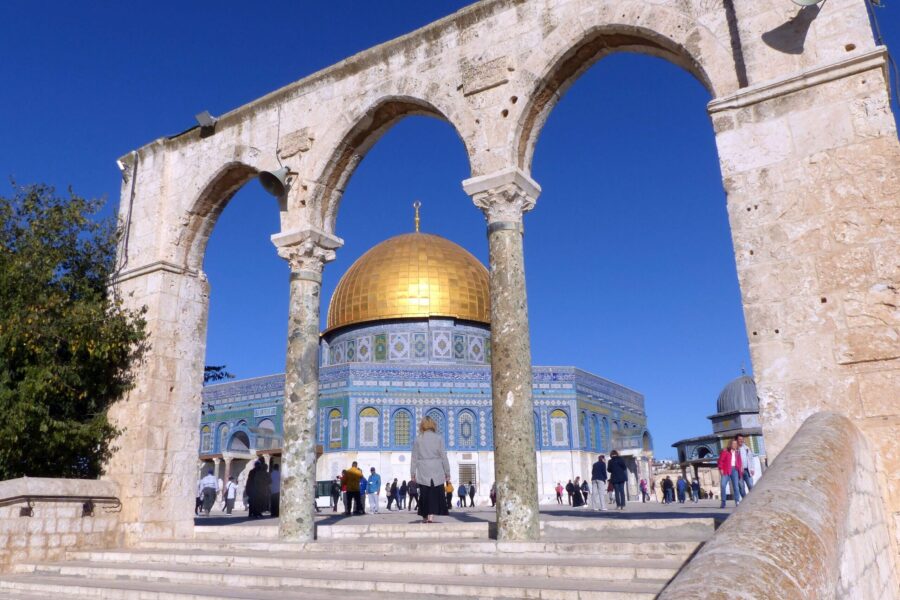 Szikladóm Jeruzsálem SG