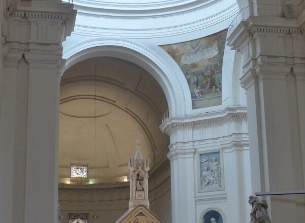 A Porziuncola-kápolna a Santa Maria degli Angeli bazilikában